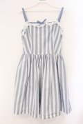MILK / Dreamストライプドレス  サックス O-26-04-09-019-ML-OP-IG-OS