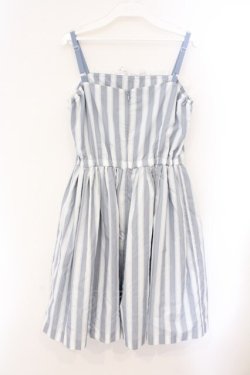 画像3: MILK / Dreamストライプドレス  サックス O-26-04-09-019-ML-OP-IG-OS