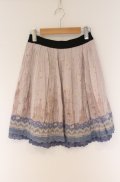 axes femme / メルヘン柄スカート  ピンク系 O-26-04-10-044-AX-SK-IG-OS