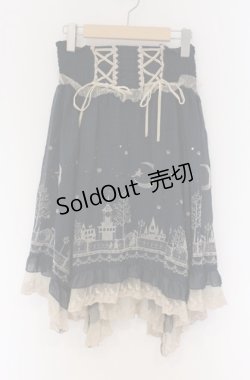 画像1: axes femme / ハロウィンフロッキーチュニ  ネイビー O-26-04-10-046-AX-OP-IG-OS