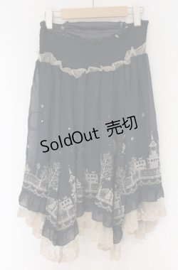 画像2: axes femme / ハロウィンフロッキーチュニ  ネイビー O-26-04-10-046-AX-OP-IG-OS