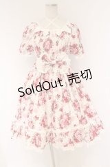 BABY,THE STARS SHINE BRIGHT / シュガーブーケ〜永遠の乙女の憧れ〜柄ワンピース  オフシロ O-26-04-10-052-BA-OP-OW-OS