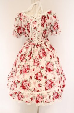 画像3: BABY,THE STARS SHINE BRIGHT / シュガーブーケ〜永遠の乙女の憧れ〜柄ワンピース  オフシロ O-26-04-10-052-BA-OP-OW-OS