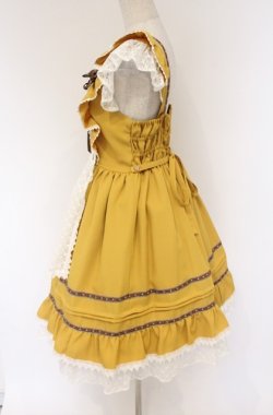 画像3: ALICE and the PIRATES / Florentinaジャンパースカート  マスタード O-26-04-10-055-PA-OP-OW-OS