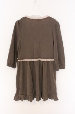 画像3: axes femme / フリルニットミディボレロ  ブラウン O-26-04-10-007-AX-TO-IG-OS