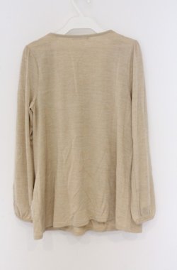 画像2: axes femme / ファー使いチュニ M ベージュ O-26-04-10-017-AX-TO-IG-OS