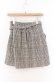 画像2: Honey Cinnamon / パールバックルツイードスカート  クロ×アイボリー O-26-04-10-033-LO-SK-IG-OS (2)