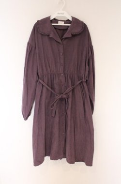画像1: merry jenny / 2WAYトレンチワンピース  パープル O-26-04-10-038-LO-OP-IG-OS