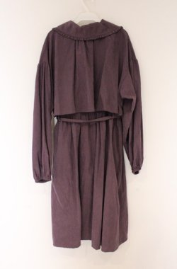 画像2: merry jenny / 2WAYトレンチワンピース  パープル O-26-04-10-038-LO-OP-IG-OS