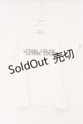 Katie / LETHAL LOLITA Tシャツ S シロ O-26-04-11-041-LO-TS-YM-OS