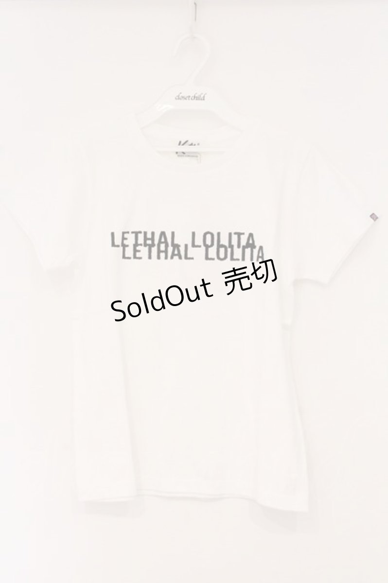 画像1: Katie / LETHAL LOLITA Tシャツ S シロ O-26-04-11-041-LO-TS-YM-OS (1)