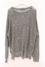 画像3: REFLEM / クロスメッシュニット F グレー O-26-04-11-046-PU-TO-YM-OS (3)