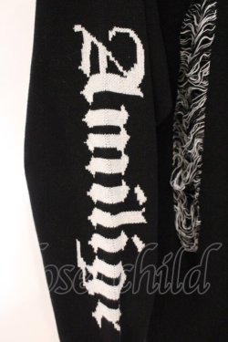 画像3: Amilige / ダメージBIGニットソー  ブラック O-26-04-11-048-PU-TO-YM-OS