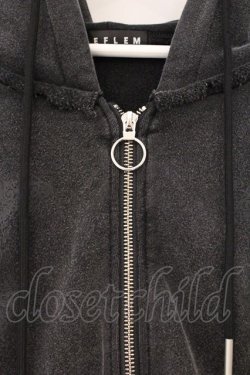 画像2: REFLEM / クロップドZIPパーカー F グレー O-26-04-11-050-PU-TO-YM-OS