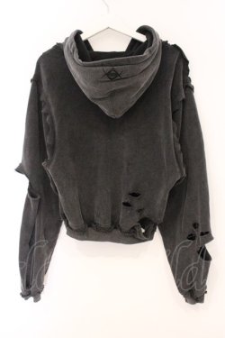 画像4: REFLEM / クロップドZIPパーカー F グレー O-26-04-11-050-PU-TO-YM-OS