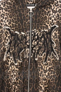 画像2: REFLEM / 猫耳ジップアップパーカー F ブラウン O-26-04-11-051-PU-TO-YM-OS