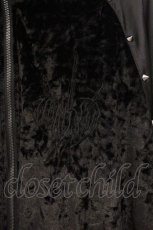 画像2: BACKSTAGE PASS / CAMELLIA(カメリア) バッククロススカジャン F ブラック O-26-04-11-052-PU-JA-YM-OS (2)