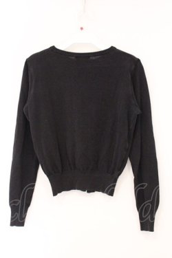 画像3: MILK / 刺繍カーディガン  クロ O-26-04-11-006-ML-TO-IG-OS