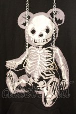 画像2: Drug Honey / スケルトンテディチェーンカットパーカー  ブラック O-26-04-11-056-PU-TO-IG-OS (2)