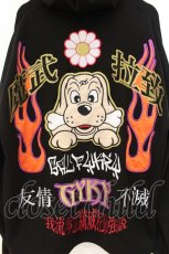 画像4: KRY CLOTHING / 【GALFY×XRN×KRYパーカ】  ブラック O-26-04-11-059-EL-TO-IG-OS (4)