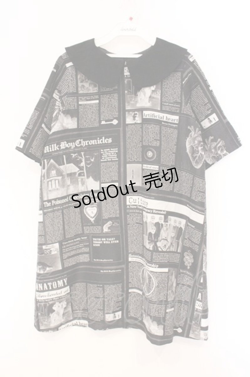画像1: MILK / Gossipsワンピース  クロ O-26-04-11-060-ML-OP-IG-OS (1)