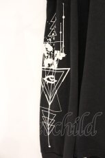 画像2: REFLEM / カッティングショルダープルオーバー  ブラック O-26-04-11-061-PU-TO-IG-OS (2)
