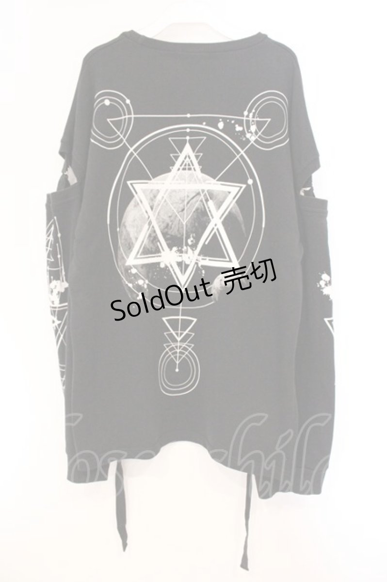 画像3: REFLEM / カッティングショルダープルオーバー  ブラック O-26-04-11-061-PU-TO-IG-OS (3)