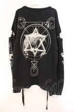 画像3: REFLEM / カッティングショルダープルオーバー  ブラック O-26-04-11-061-PU-TO-IG-OS (3)