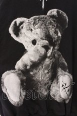 画像2: TRAVAS TOKYO / Furry bear half zip high neck H/S hoodie  ブラック O-26-04-11-064-PU-TO-IG-OS (2)