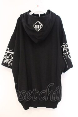 画像3: TRAVAS TOKYO / Furry bear half zip high neck H/S hoodie  ブラック O-26-04-11-064-PU-TO-IG-OS