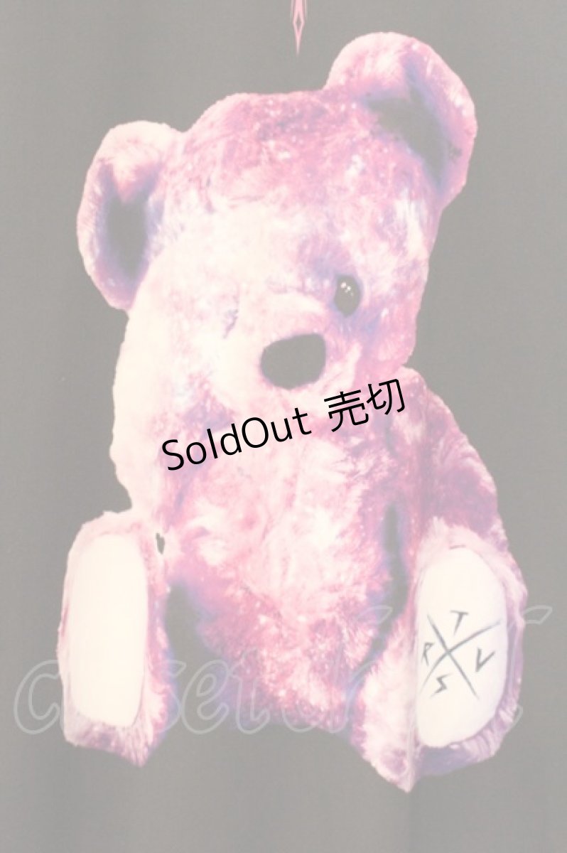 画像2: TRAVAS TOKYO / Bright furry bear BIG Tee   ブラック×ピンク O-26-04-11-067-PU-BL-IG-OS (2)