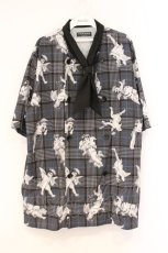 画像1: TRAVAS TOKYO / パティシエシャツ　21SS  ブラック O-26-04-11-072-PU-BL-IG-OS (1)