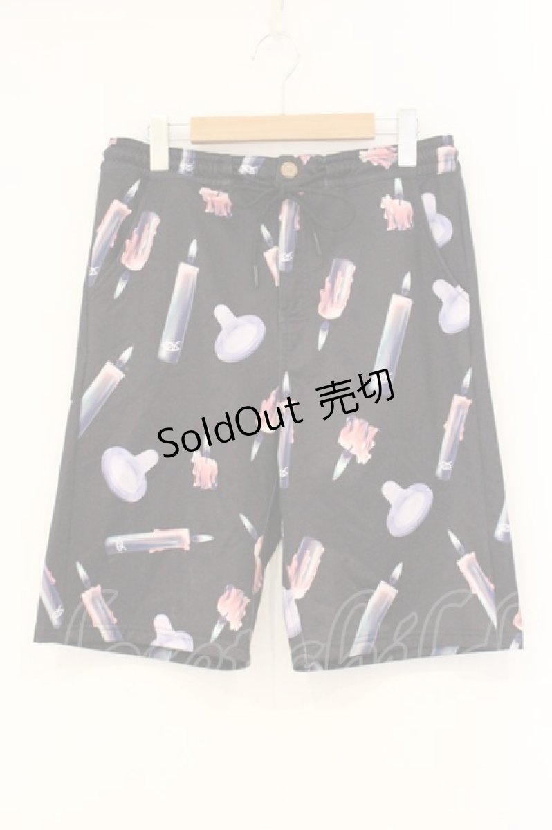 画像1: KRY CLOTHING / 「TINSACK PT」 パンツ  ブラック×パープルスキン O-26-04-11-073-EL-PA-IG-ZI (1)