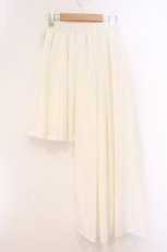 画像3: Jamieエーエヌケー / イレギュラープリーツスカート  シロ O-26-04-11-080-0-SK-IG-OS (3)