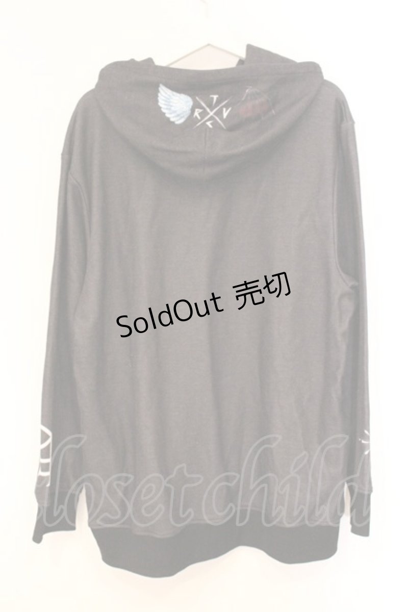 画像4: TRAVAS TOKYO / Angel & Devil bear Hoodie  ブラック O-26-04-11-081-PU-TO-IG-OS (4)