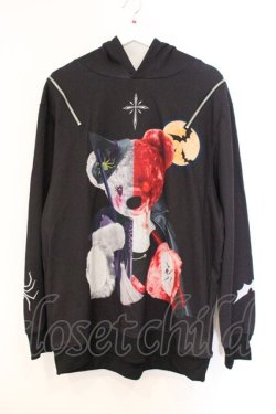 画像1: TRAVAS TOKYO / Halloween Bear Hoodie  ブラック O-26-04-11-082-PU-TO-IG-OS