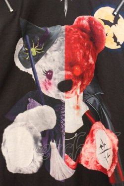 画像2: TRAVAS TOKYO / Halloween Bear Hoodie  ブラック O-26-04-11-082-PU-TO-IG-OS
