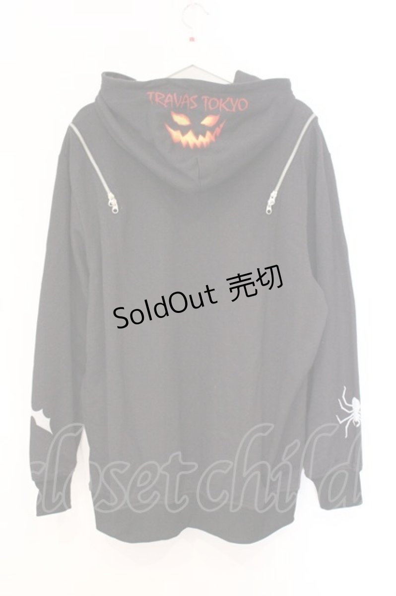 画像4: TRAVAS TOKYO / Halloween Bear Hoodie  ブラック O-26-04-11-082-PU-TO-IG-OS (4)