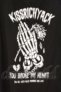 画像4: KRY CLOTHING / OINORI カットソー  ブラック×ホワイト O-26-04-11-088-EL-TO-IG-OS