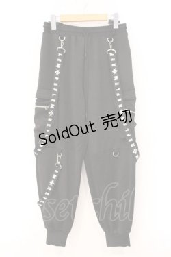 画像1: REFLEM / サスペンダーパンツ  ブラッック O-26-04-11-089-PU-TO-IG-OS