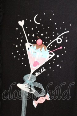 画像2: MILK / チェリーソーダパーカー  クロ O-26-04-11-010-ML-TO-IG-OS