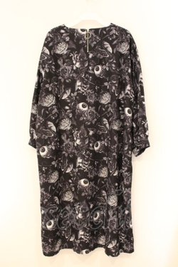 画像3: Drug Honey / 臓器の花園ジップワンピース  ブラック O-26-04-11-092-PU-OP-IG-OS