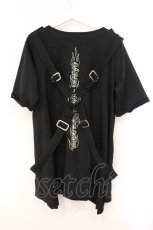 画像3: KRY CLOTHING / 「PARASYU」パラシュートTシャツ  ブラック O-26-04-11-095-EL-TO-IG-OS (3)
