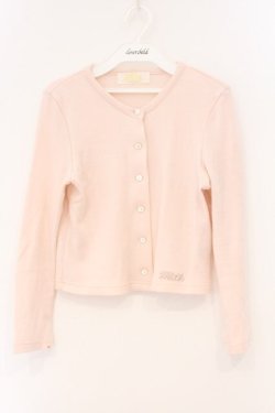 画像1: MILK / FURカラーカーディガン  ピク O-26-04-11-011-ML-TO-IG-OS