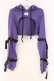 画像1: KRY CLOTHING / 「CHCH」ショート丈パーカー&インナーSET  パープル O-26-04-11-013-EL-TO-IG-OS (1)
