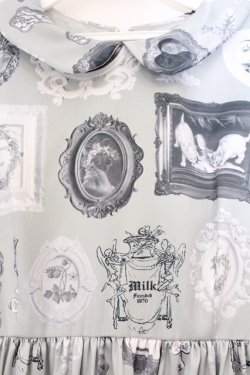 画像2: MILK / WALL DECOドレス  グレー O-26-04-11-019-ML-OP-IG-OS