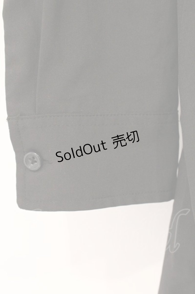 画像3: TRAVAS TOKYO / Bicolor Shirts/バイカラー昇華プリントシャツ  ブラック×レッド O-26-04-11-023-PU-BL-IG-ZI (3)