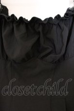 画像3: DARK IN LOVE / Gothic sexy off-shoulder lacey sleeves dress S ブラック O-26-04-11-024-PU-OP-IG-OS (3)