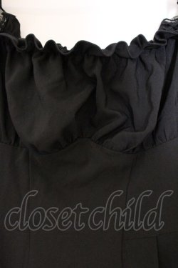 画像3: DARK IN LOVE / Gothic sexy off-shoulder lacey sleeves dress S ブラック O-26-04-11-024-PU-OP-IG-OS