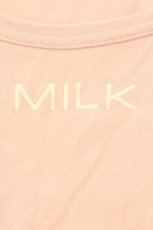 画像2: MILK / ロゴカットソー  ピンク O-26-04-11-003-ML-TO-IG-OS (2)